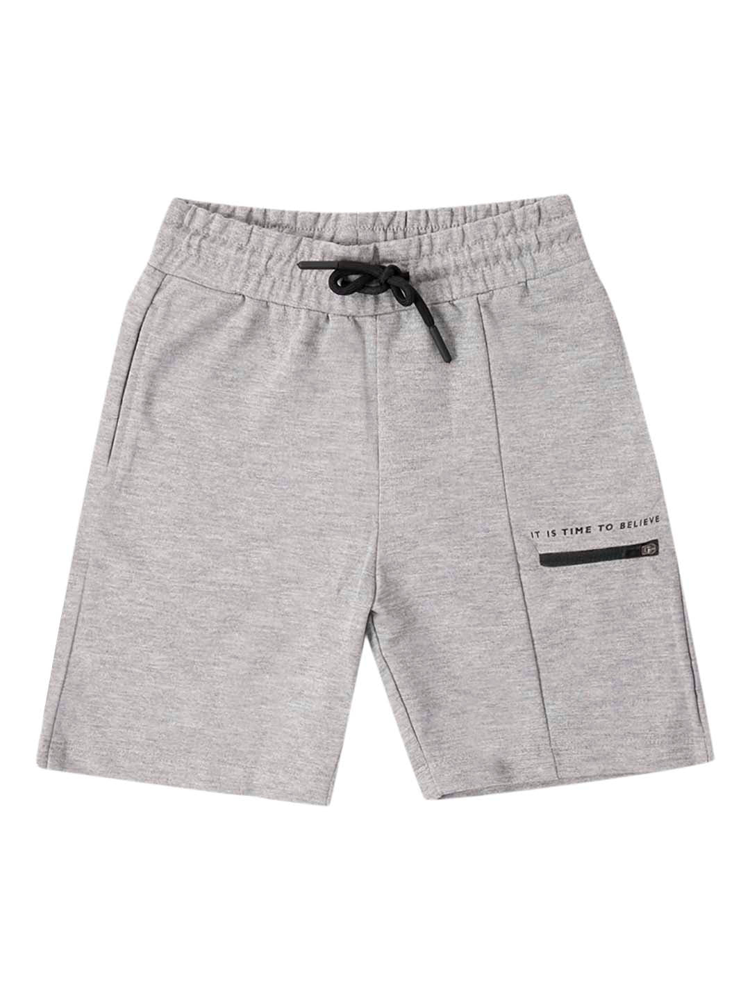 Cantabil Boy's Grey Melange Bermuda (6845985095819)