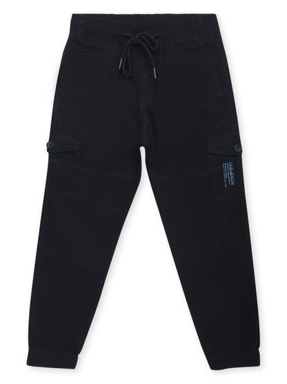 Cantabil Boys Navy Blue Joggers (7114316251275)