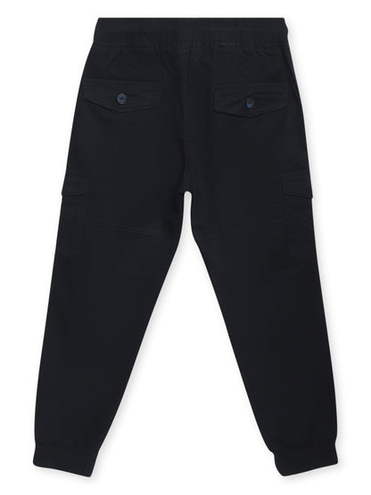 Cantabil Boys Navy Blue Joggers (7114316251275)