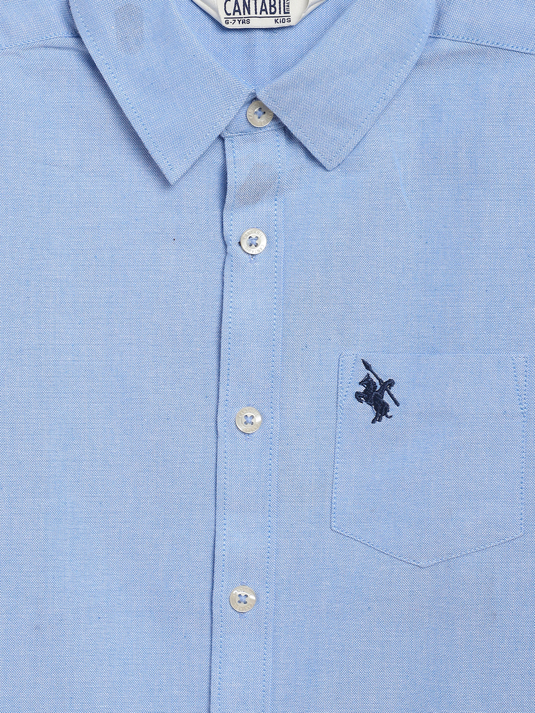 Cantabil Boys Blue Shirt (7075171926155)