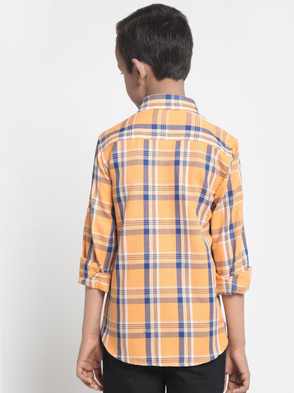 Cantabil Boys Orange Shirt (6752620216459)