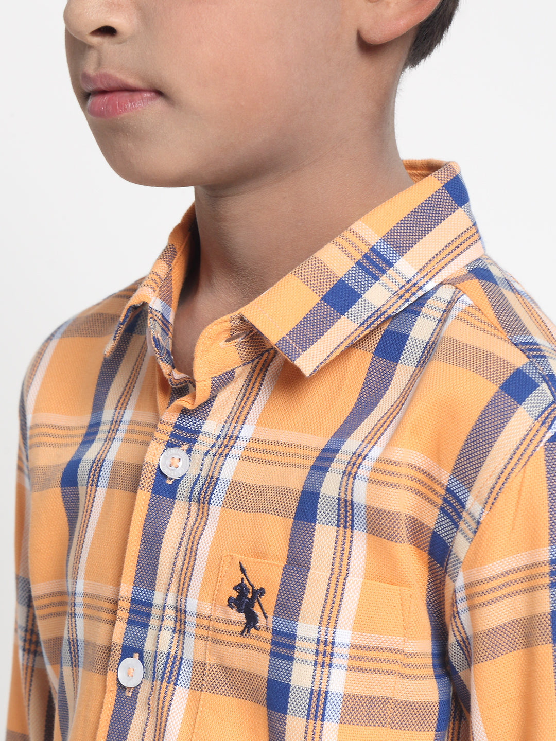 Cantabil Boys Orange Shirt (6752620216459)