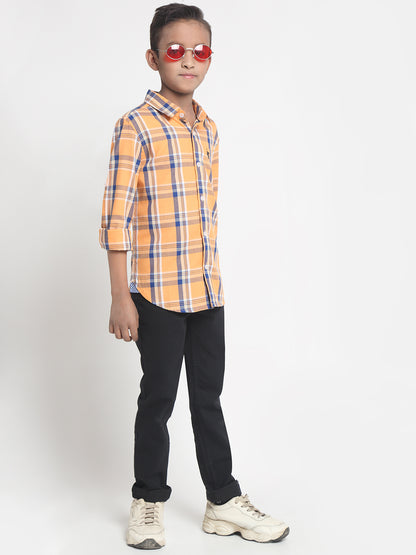 Cantabil Boys Orange Shirt (6752620216459)