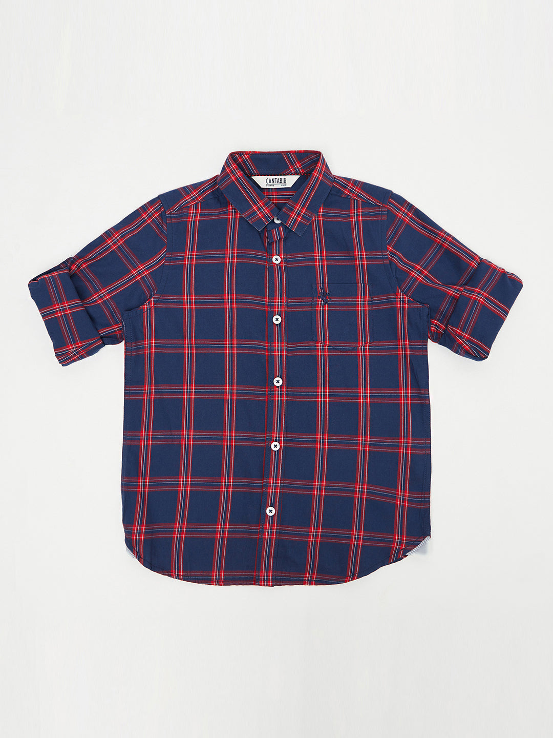 Cantabil Boys Navy Blue Shirt (6814821777547)