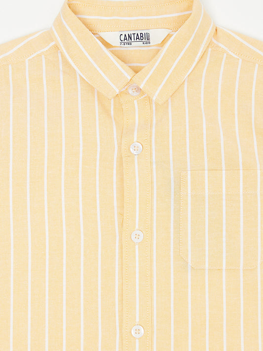 Cantabil Boys Yellow Shirt (6814751326347)