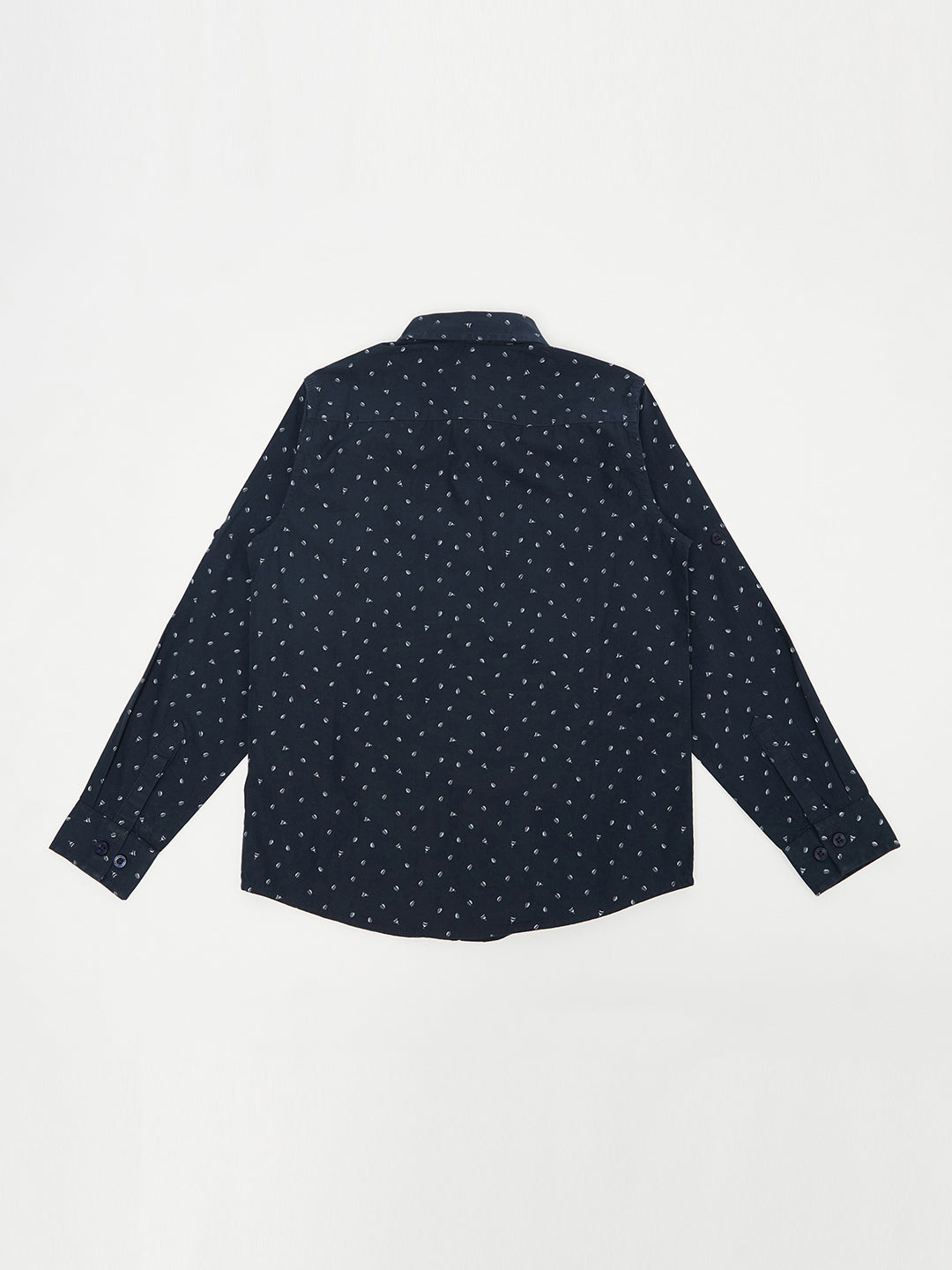 Cantabil Boys Navy Blue Shirt (6814783504523)