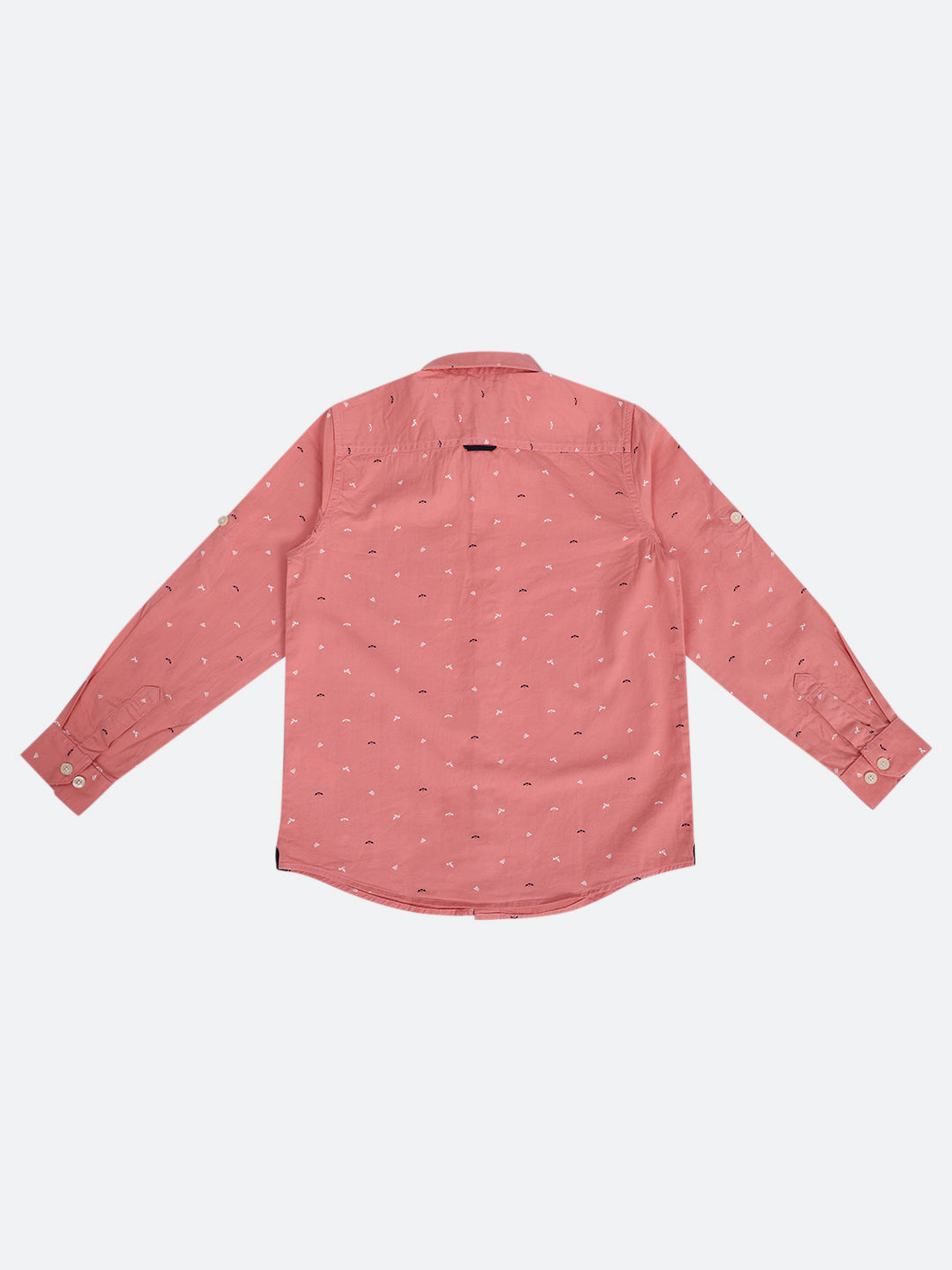 Cantabil Boy's Pink Full Sleeves Shirt (6934472753291)