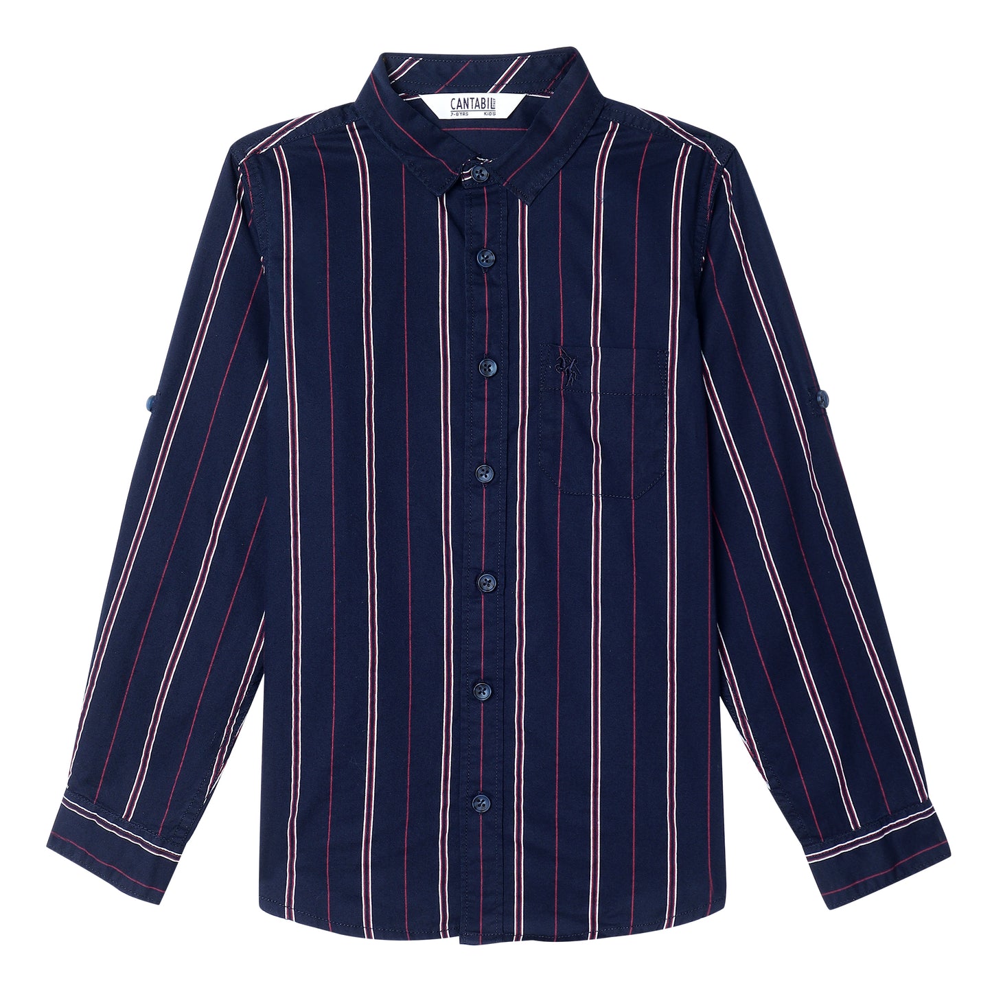 Cantabil Boys Navy Blue Shirt (7087102427275)