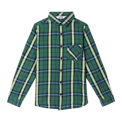 Cantabil Boys Green Shirt (7087096266891)