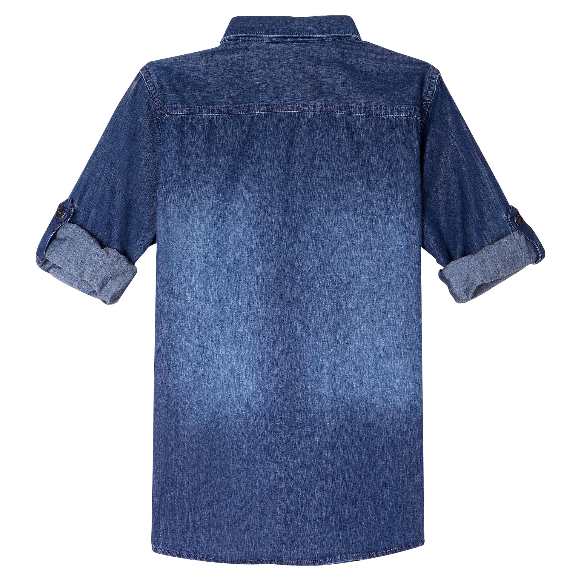 Cantabil Boys Indigo Blue Shirt (7087099347083)