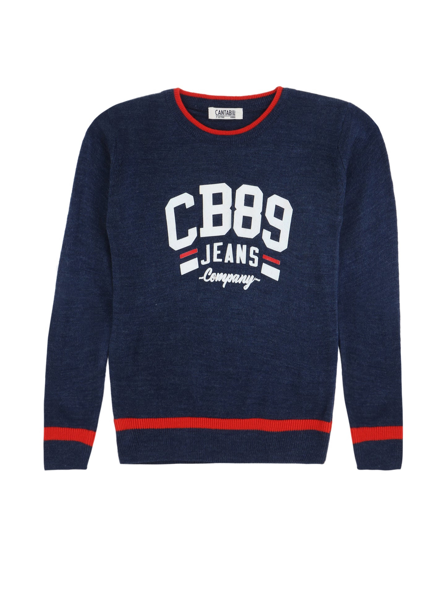 Cantabil Boys Blue Sweater (7038410489995)