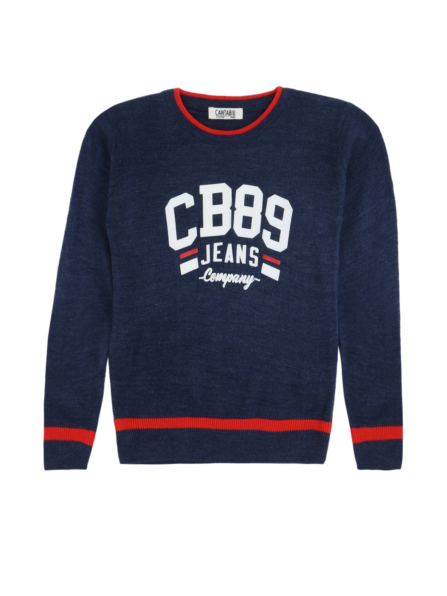 Cantabil Boys Blue Sweater (7038410489995)