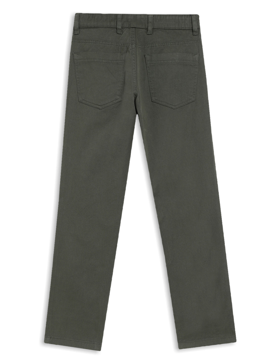 Cantabil Boy's Olive Casual Trousers (6833230610571)