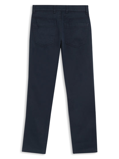 Cantabil Boy's Navy Blue Casual Trousers (6833225760907)