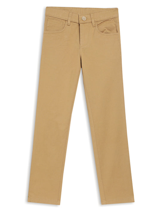 Cantabil Boy's Beige Casual Trousers (6829075005579)