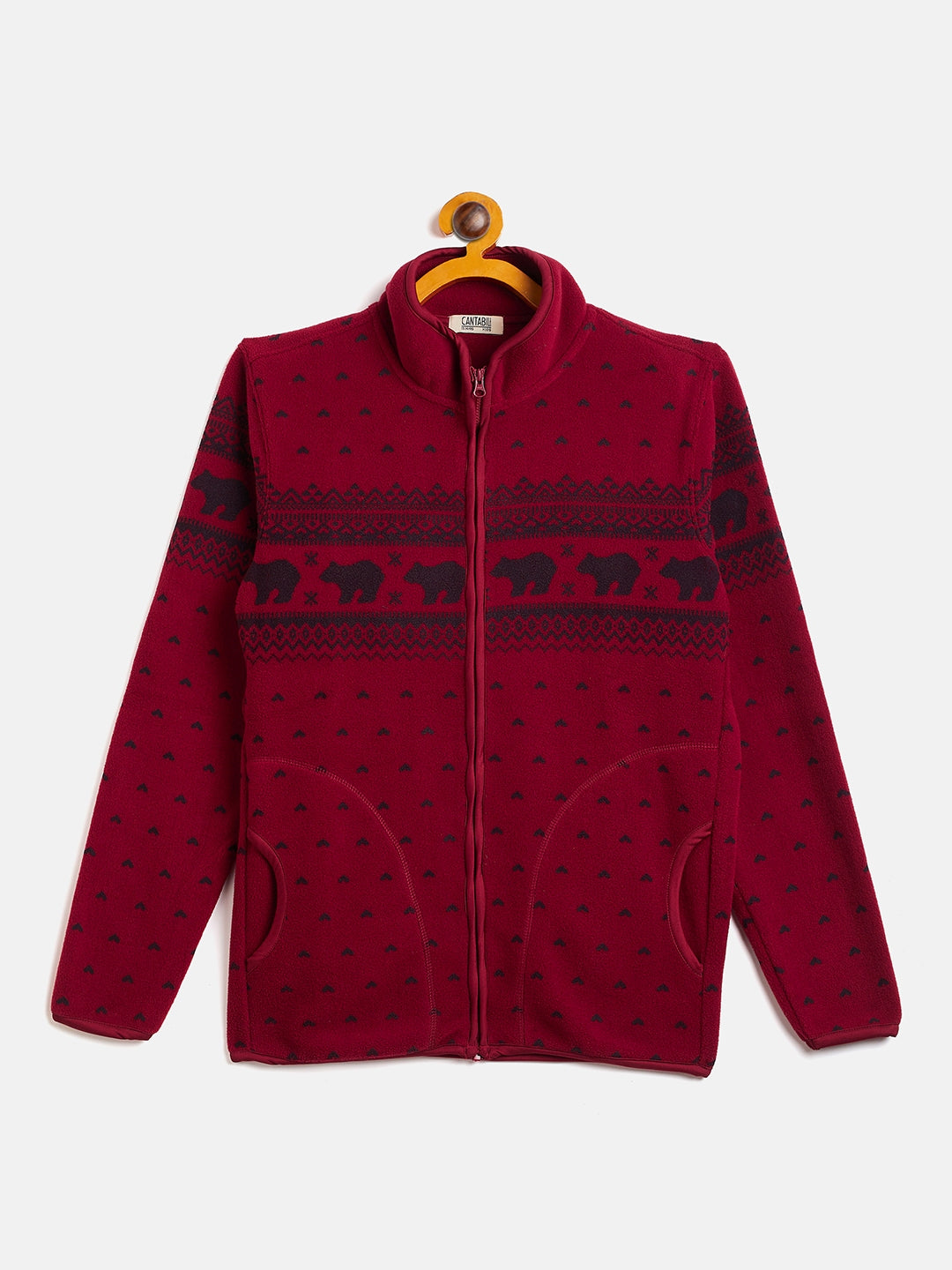 Cantabil Boys Maroon Sweatshirt (7092995227787)