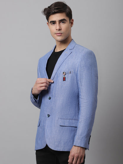 Cantabil Men Blue Casual Blazer (7043277717643)