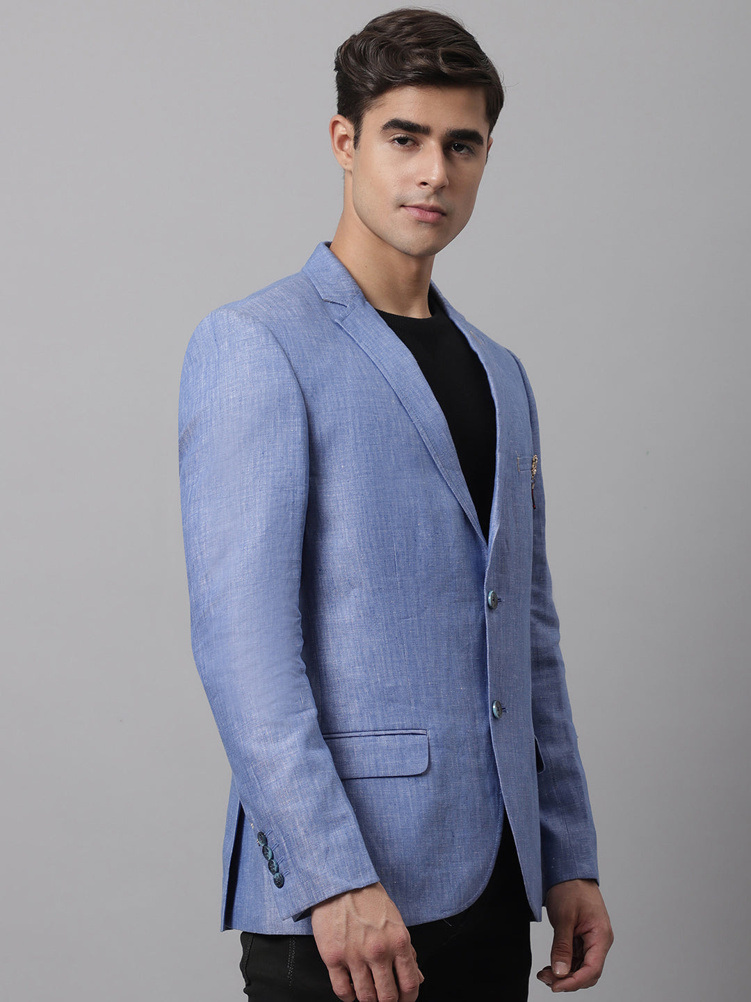 Cantabil Men Blue Casual Blazer (7043277717643)