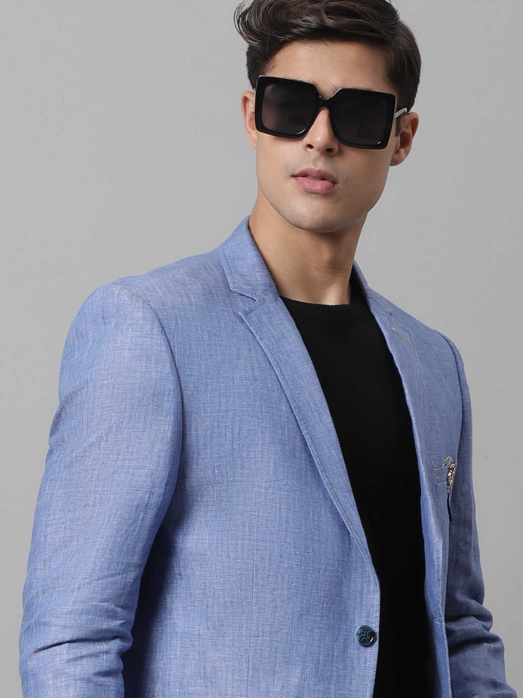 Cantabil Men Blue Casual Blazer (7043277717643)