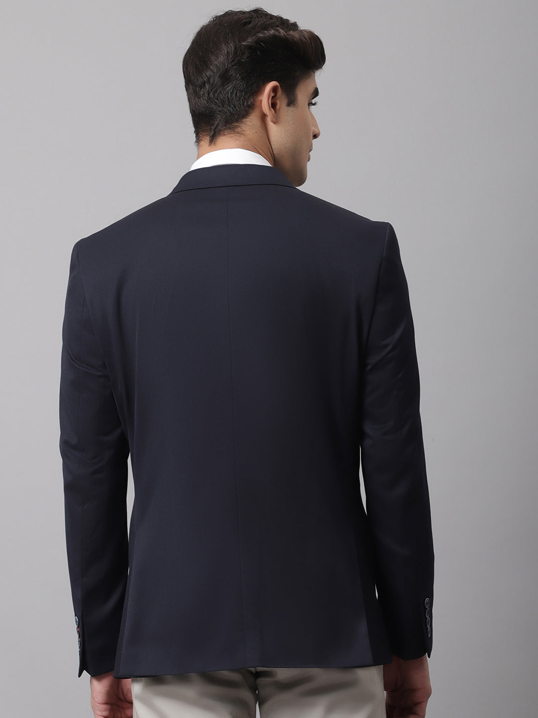 Cantabil Men Navy Formal Blazer (7043319365771)