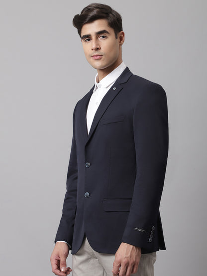 Cantabil Men Navy Formal Blazer (7043319365771)