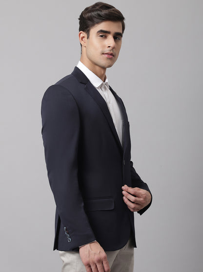 Cantabil Men Navy Formal Blazer (7043319365771)