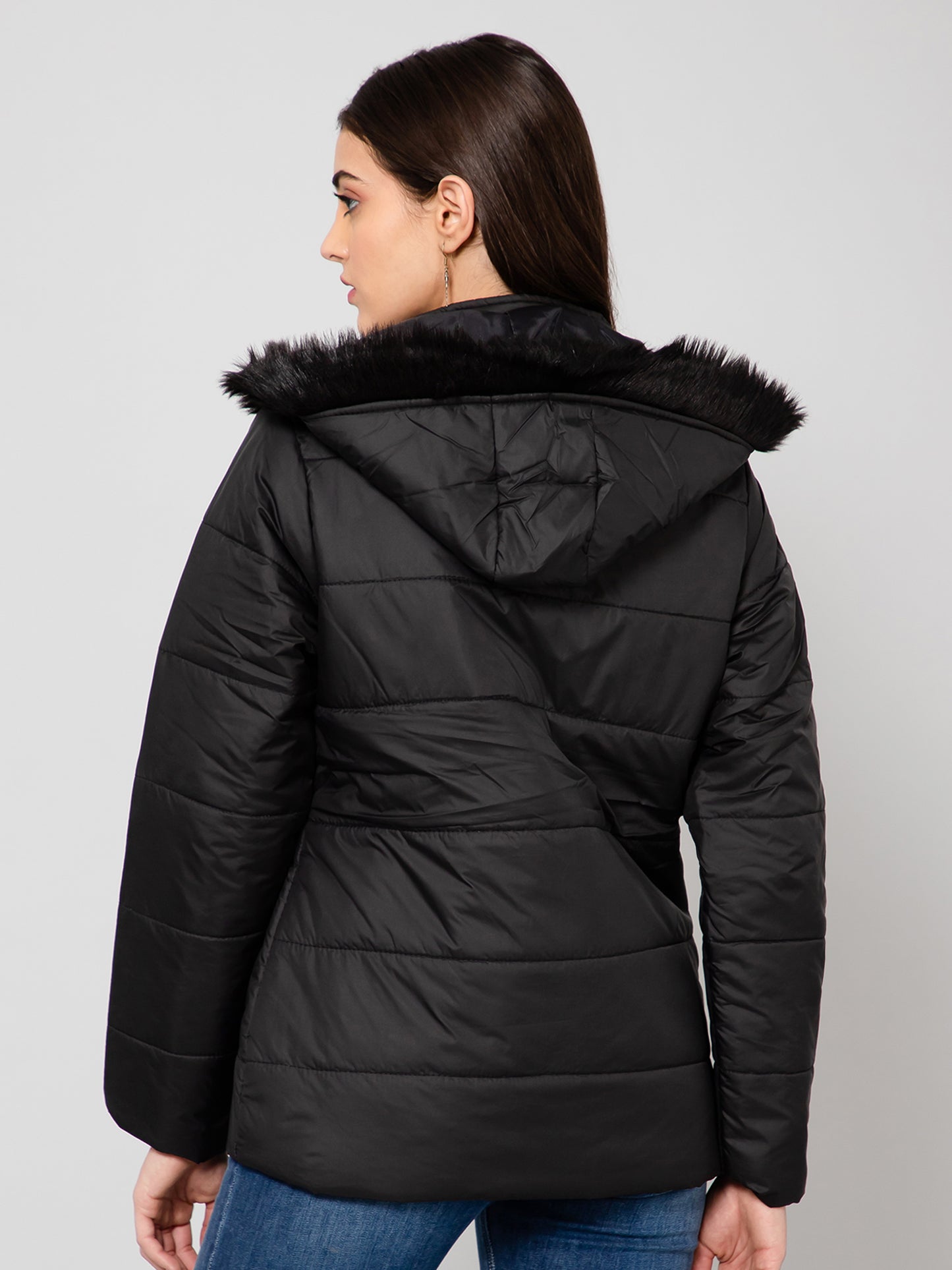 Cantabil Women Black Jackets (7055711109259)