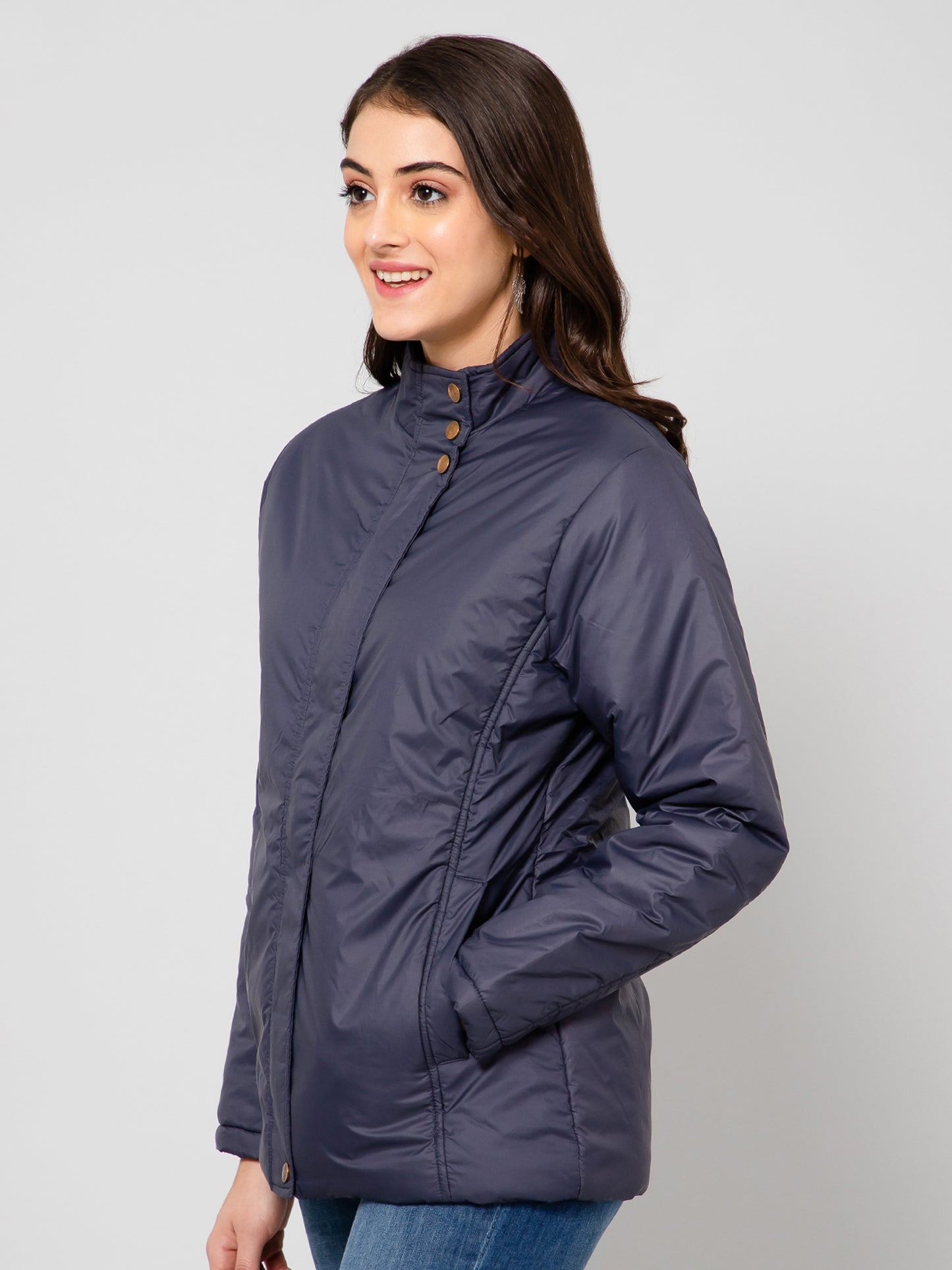 Cantabil Women Navy Jackets (7055720120459)