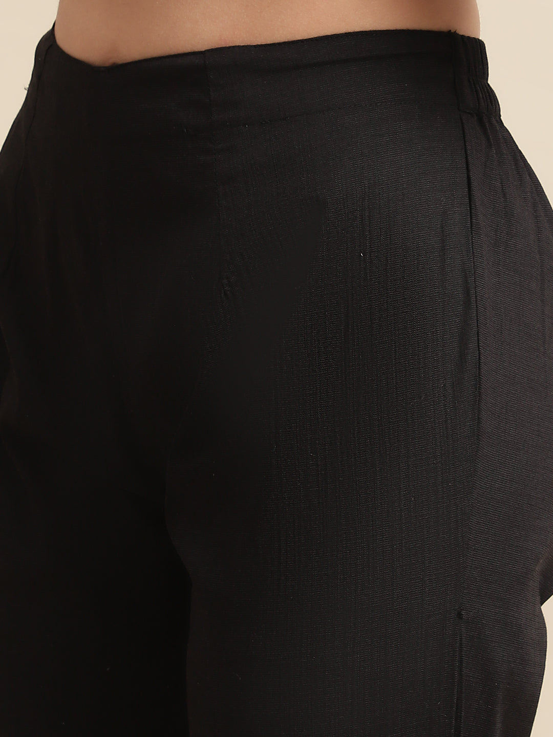 Cantabil Ladies Black Pant (7064071045259)