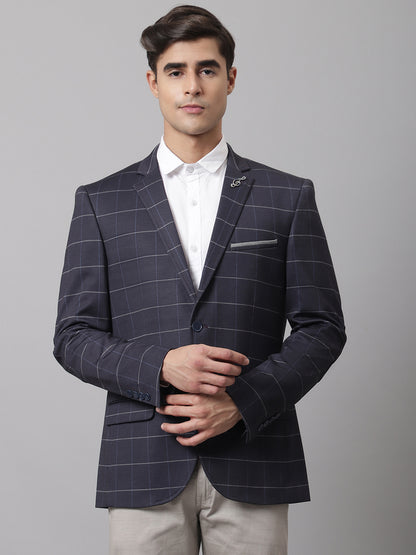 Cantabil Men Navy Formal Blazer (7043341484171)