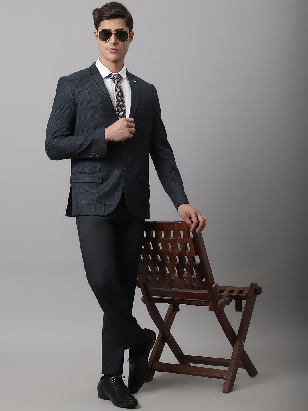 Buy Allen Solly Men Black Solid Slim Fit Single Breasted Three Piece Formal  Suit - Suits for Men 20692966 | Myntra