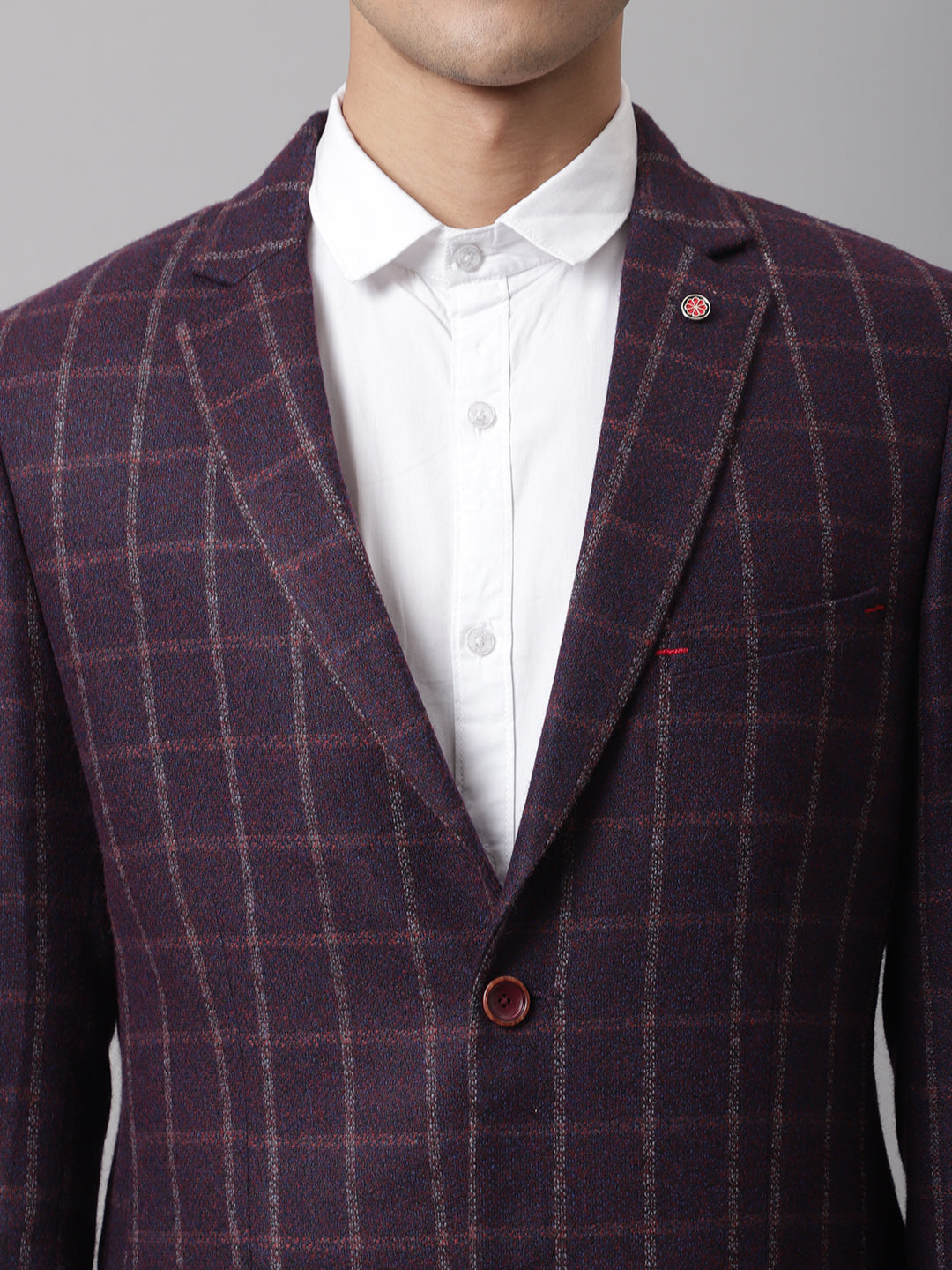 Cantabil Men Wine Formal Blazer (7043388768395)