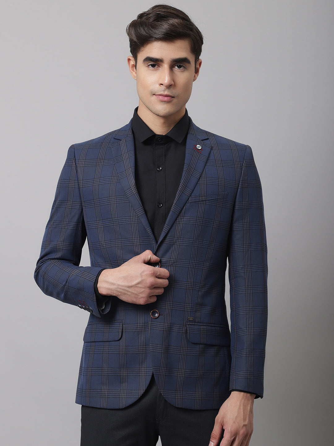 LOUIS PHILIPPE Checkered Single Breasted Formal Men Blazer - Buy LOUIS  PHILIPPE Checkered Single Breasted Formal Men Blazer Online at Best Prices  in India