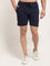 Cantabil Navy Blue Men Shorts (6751695274123)