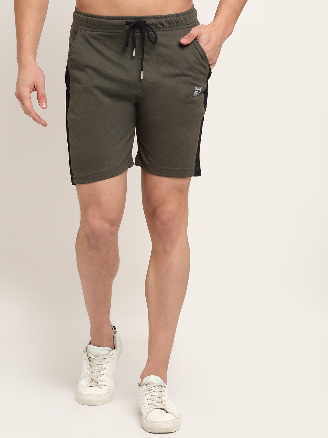 Cantabil Olive Men Shorts (6751705661579)