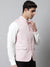 Cantabil Mens Pink Waist Coat (7061843804299)