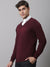 Cantabil Men Wine Sweater (7045760352395)