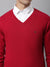 Cantabil Men Maroon Sweater (7045765070987)