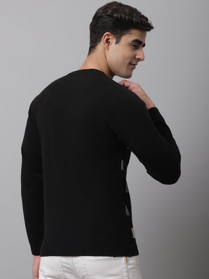 Cantabil  Black Men Sweater (7045687705739)