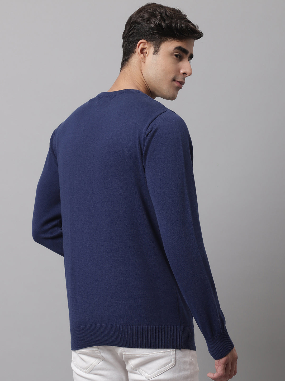 Cantabil  Inkblue Men Sweater (7045720211595)