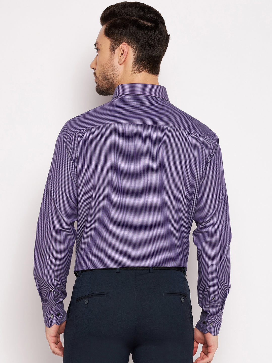 Cantabil Mens Purple Shirt (7063192141963)