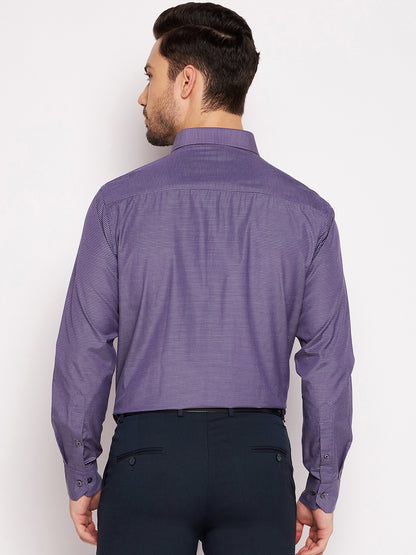 Cantabil Mens Purple Shirt (7063192141963)