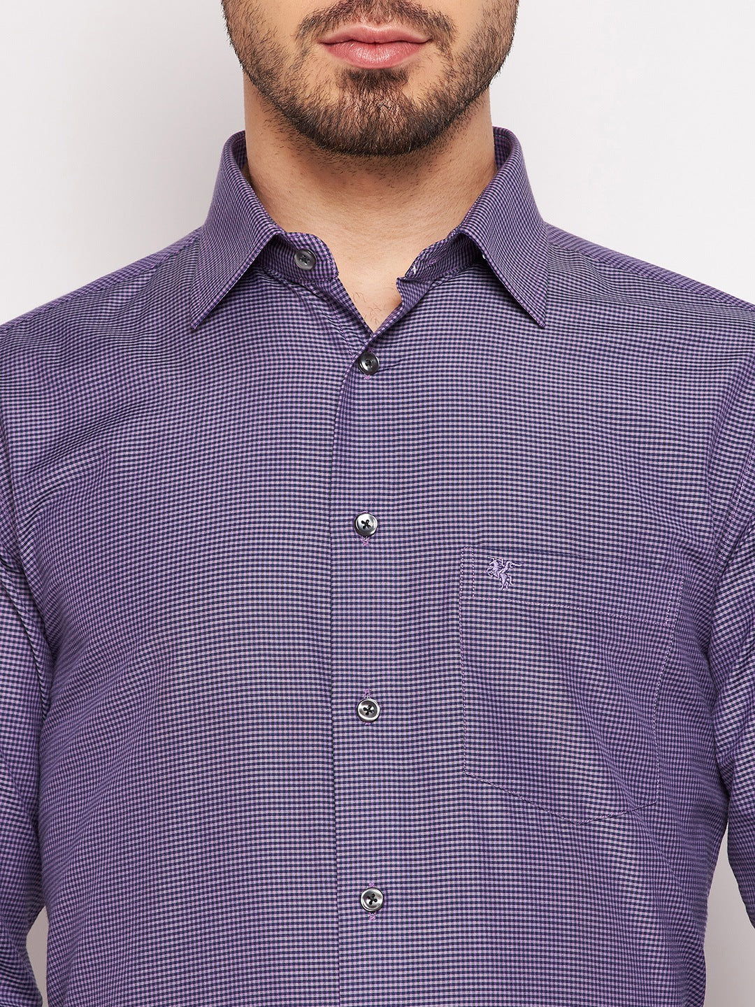 Cantabil Mens Purple Shirt (7063192141963)