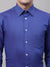 Cantabil Men Royal Blue Shirt (7091699220619)