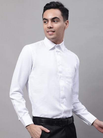 Cantabil Men White Shirt (7091781959819)