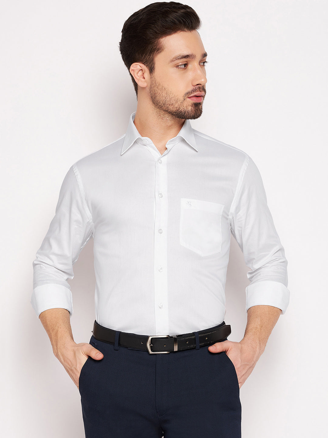 Cantabil Mens White Shirt (7063214522507)