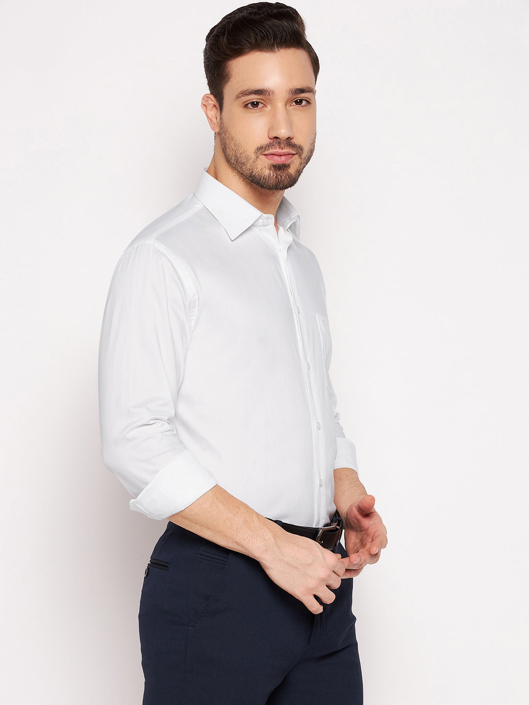 Cantabil Mens White Shirt (7063214522507)