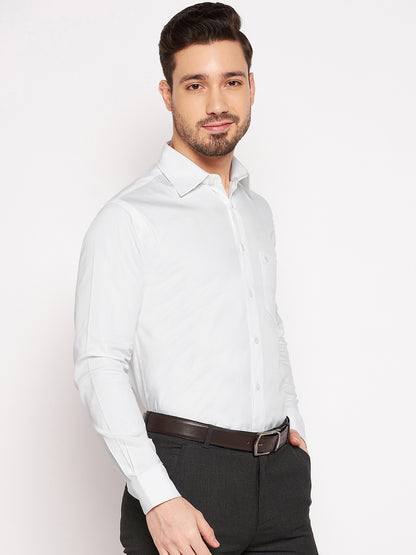 Cantabil Mens White Shirt (7063220519051)