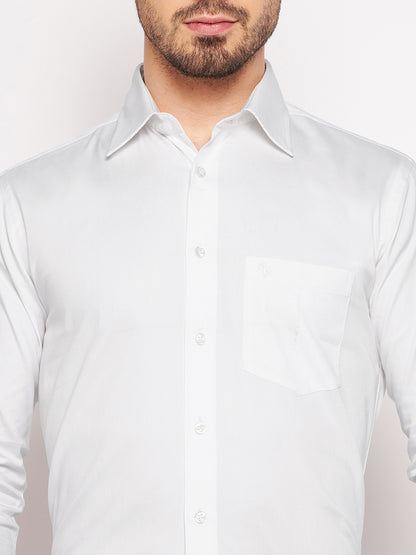 Cantabil Mens White Shirt (7063220519051)