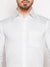 Cantabil Mens White Shirt (7063220519051)